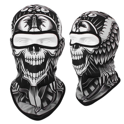 Quick-Drying Ski Skull Face Mask