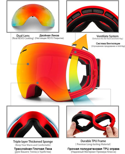 Winter Snow Sports Goggles