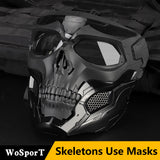 Airsoft Skull Costume Mask